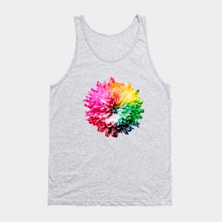 colorful summer flower Tank Top